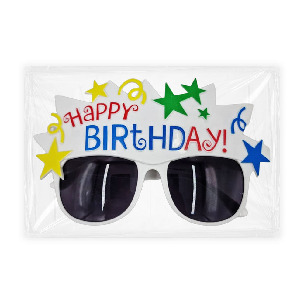 Birthday Star Goggle White