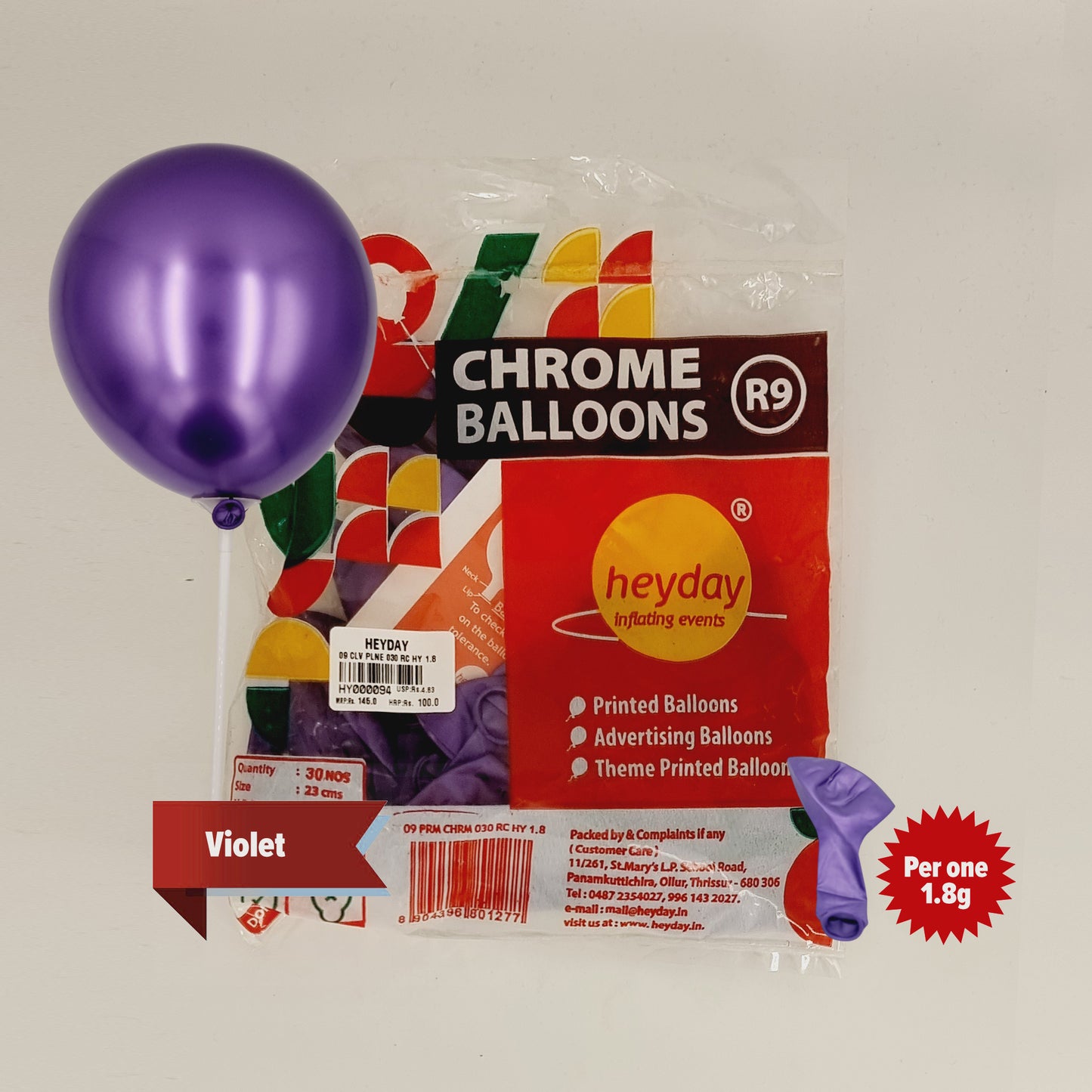 Chrome Balloons