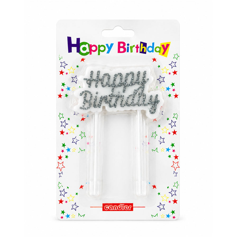 Happy Birthday Cake Top Candle