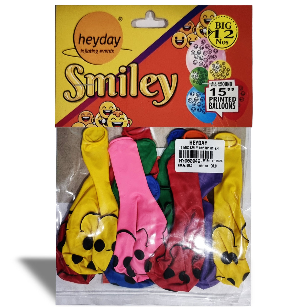 Smiley Theme Balloons