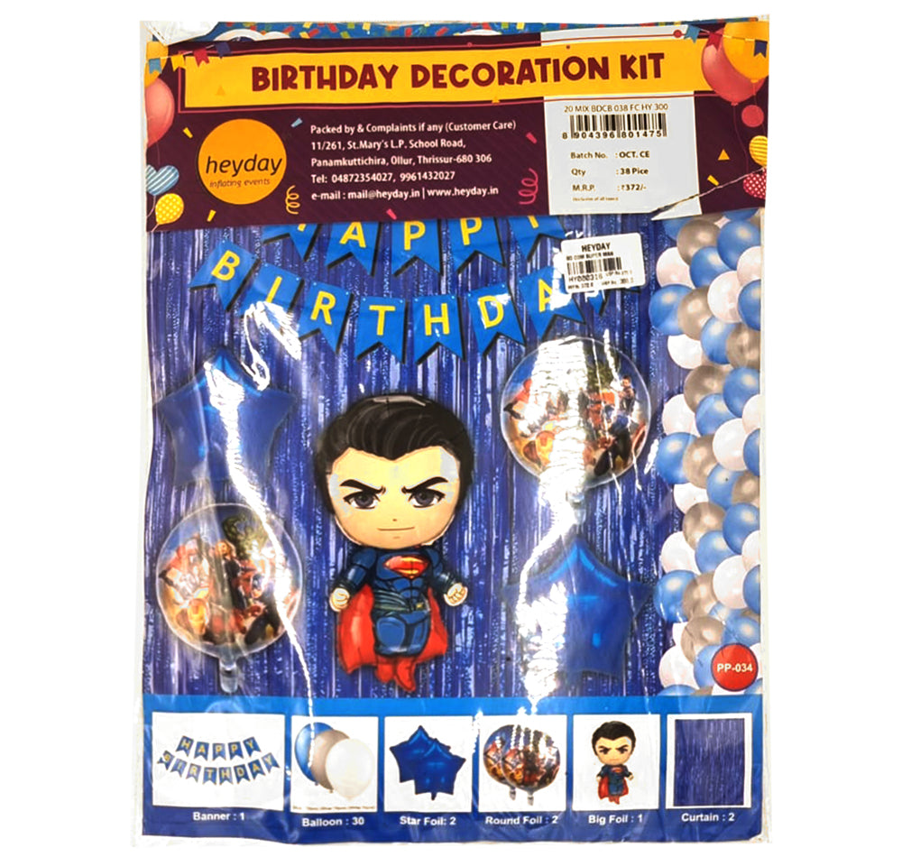 Bday Combo - Super Man