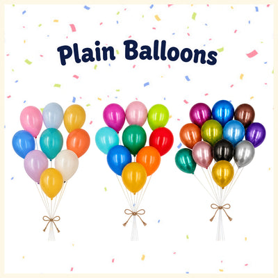 Plain Balloons
