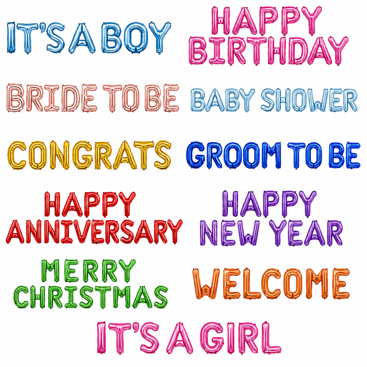 16" Foil Balloons