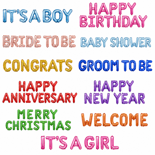 16" Foil Balloons
