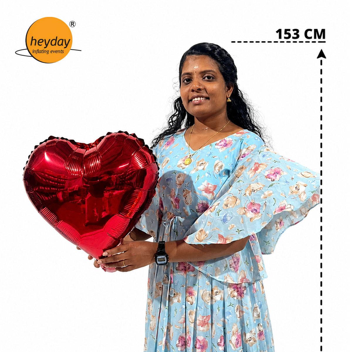 20" Heart Foil Balloon