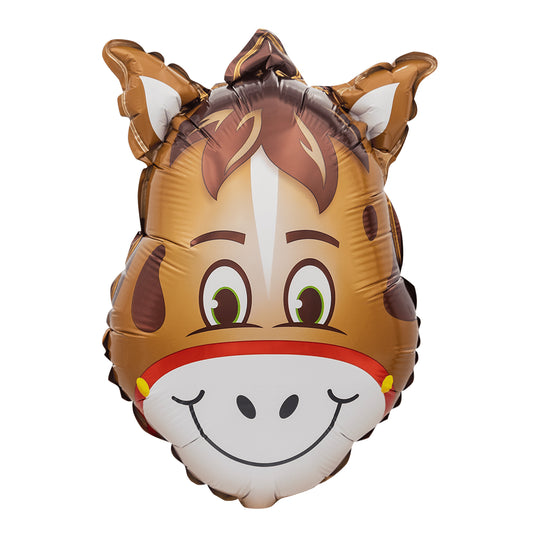 28" Donkey Head Foil Balloon