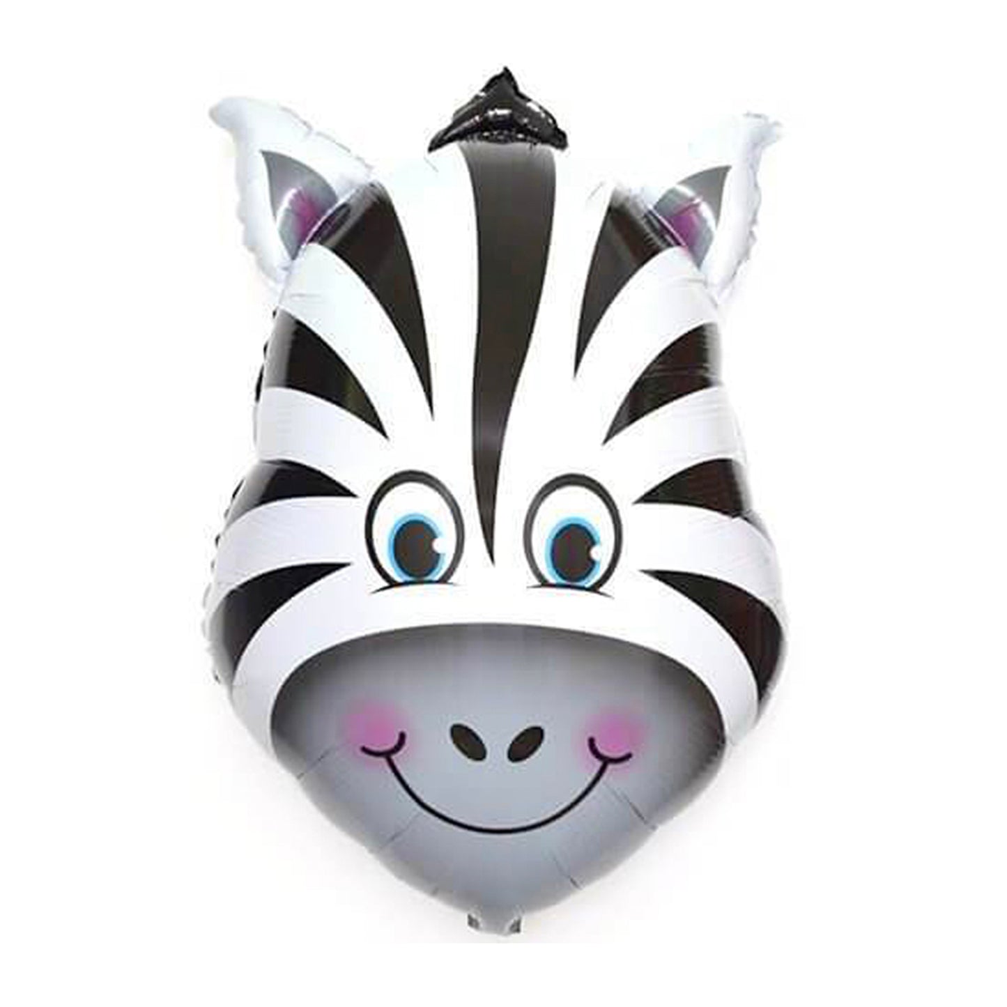 28" Zebra Head Foil Balloon