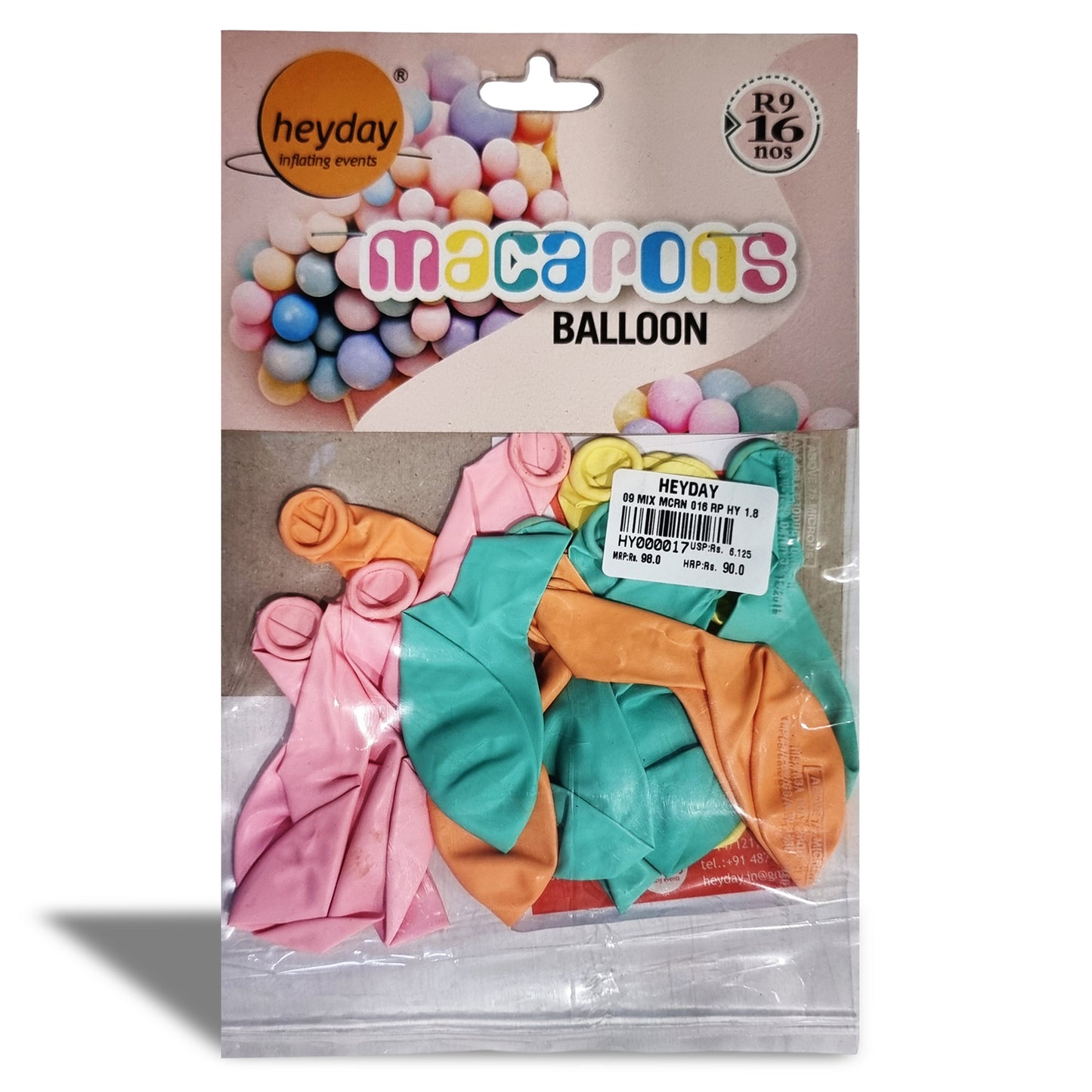 Pastel Macaron Balloons