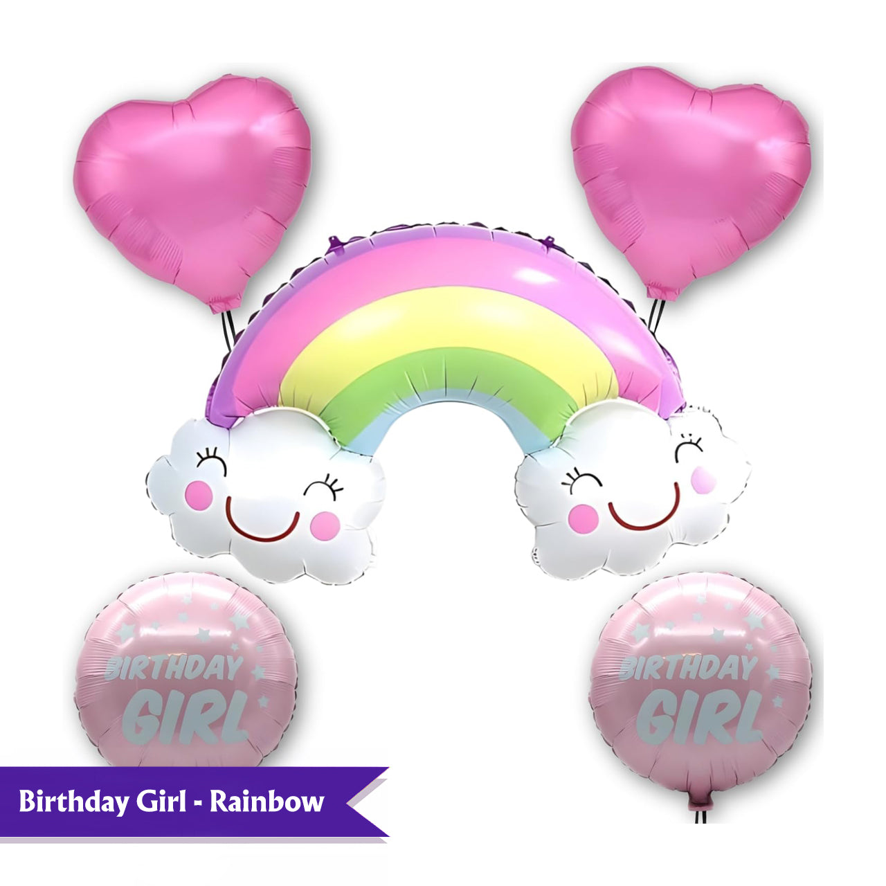 Girl Rainbow - 5PCS Combo