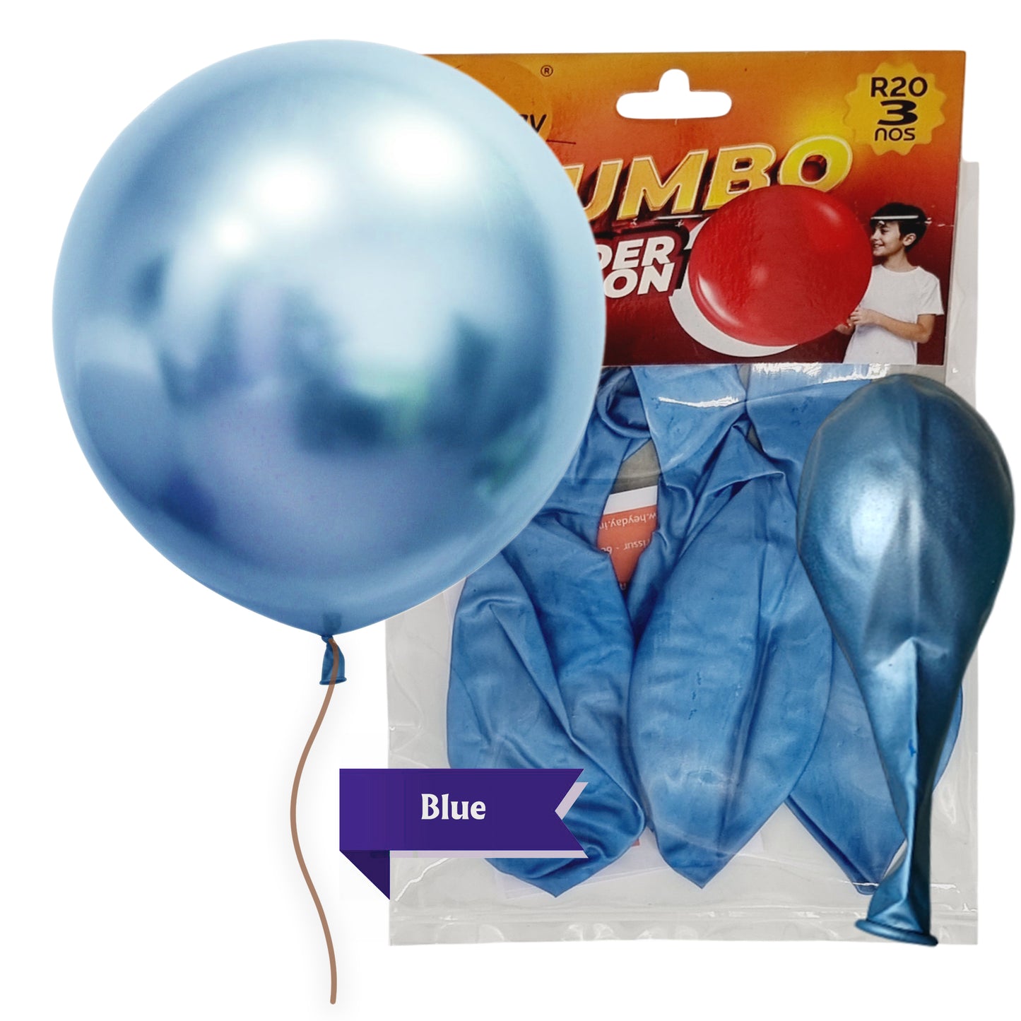 Jumbo Chrome Balloons