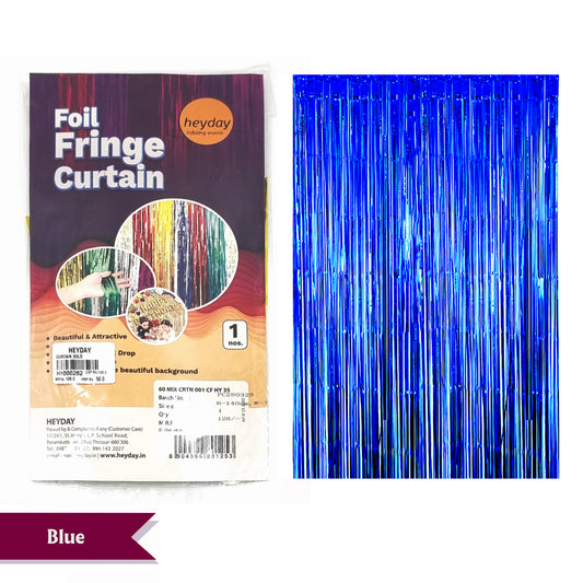 60" Foil Fringe Curtain