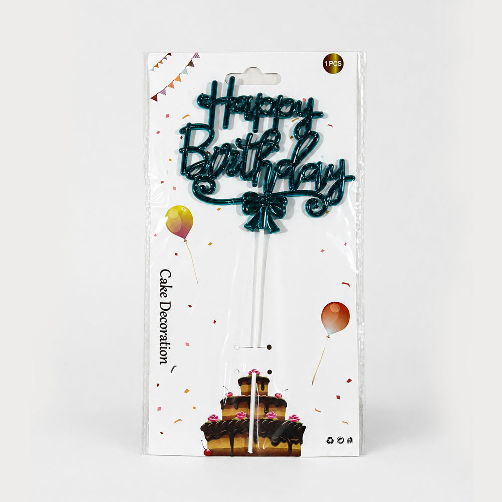 Cake Top Happy Birthday