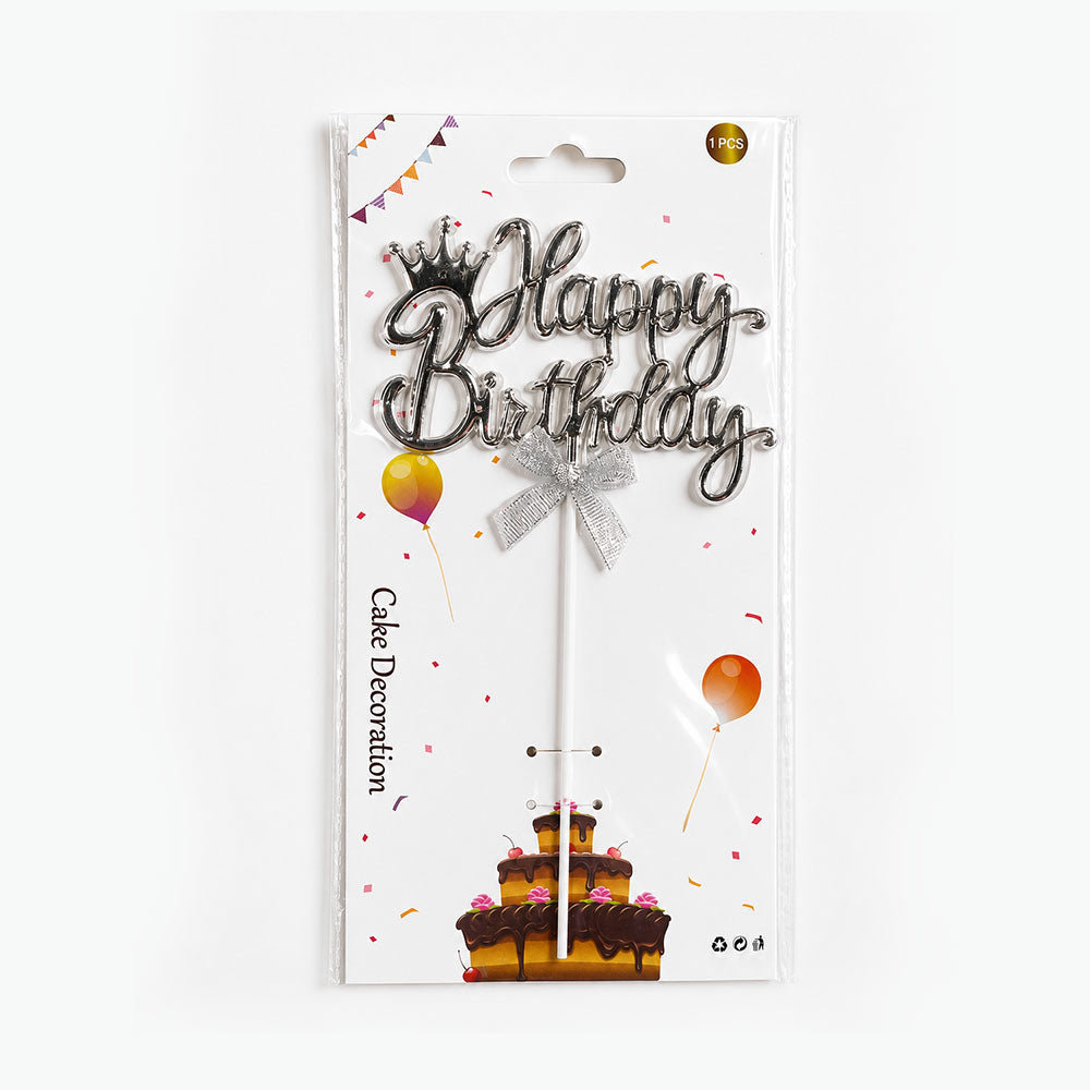 Cake Top Happy Birthday