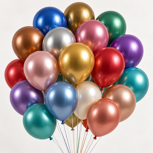 Chrome Balloons