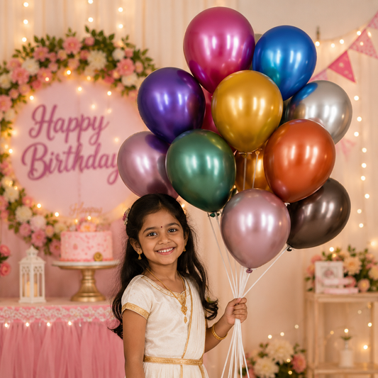 Chrome Balloons