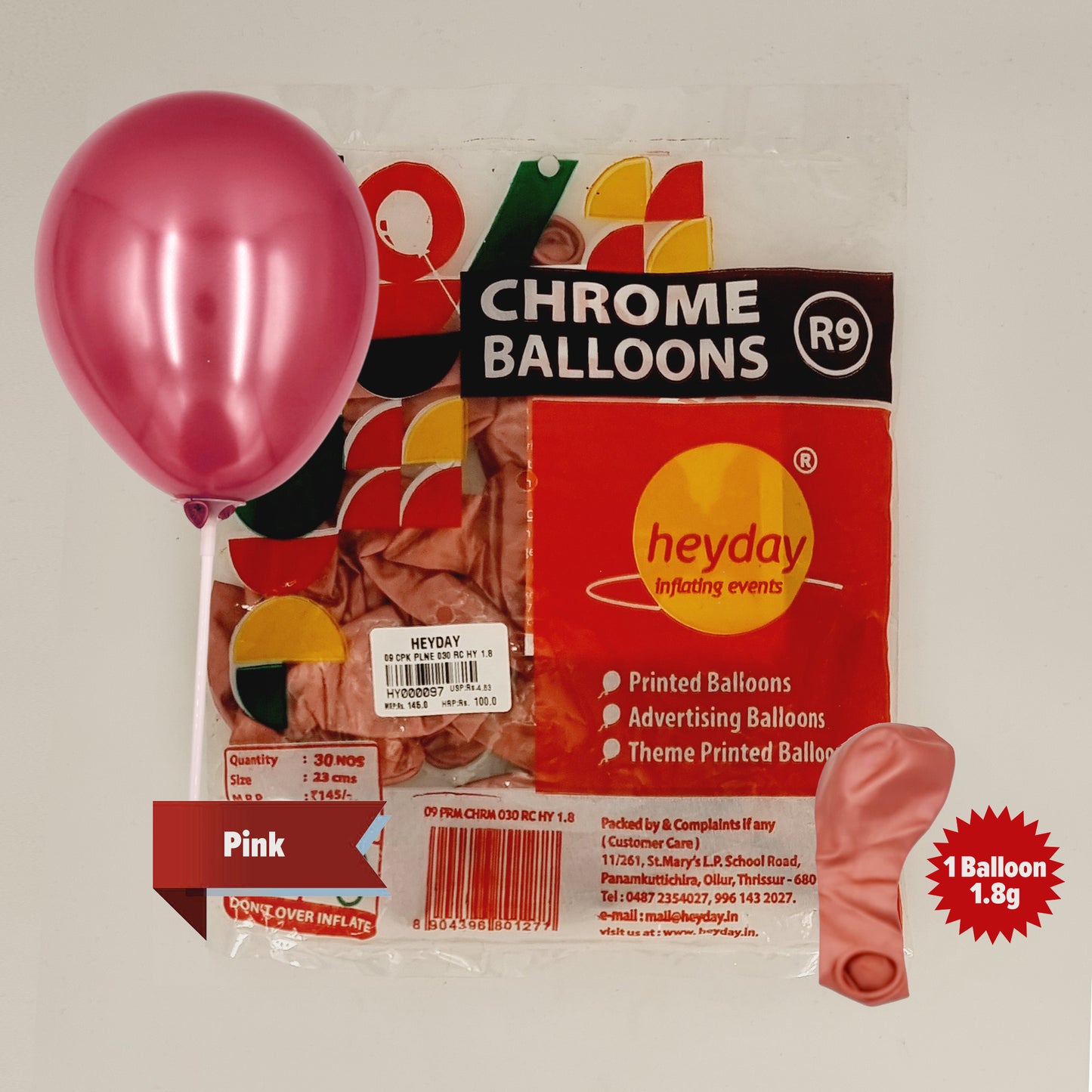 Chrome Balloons