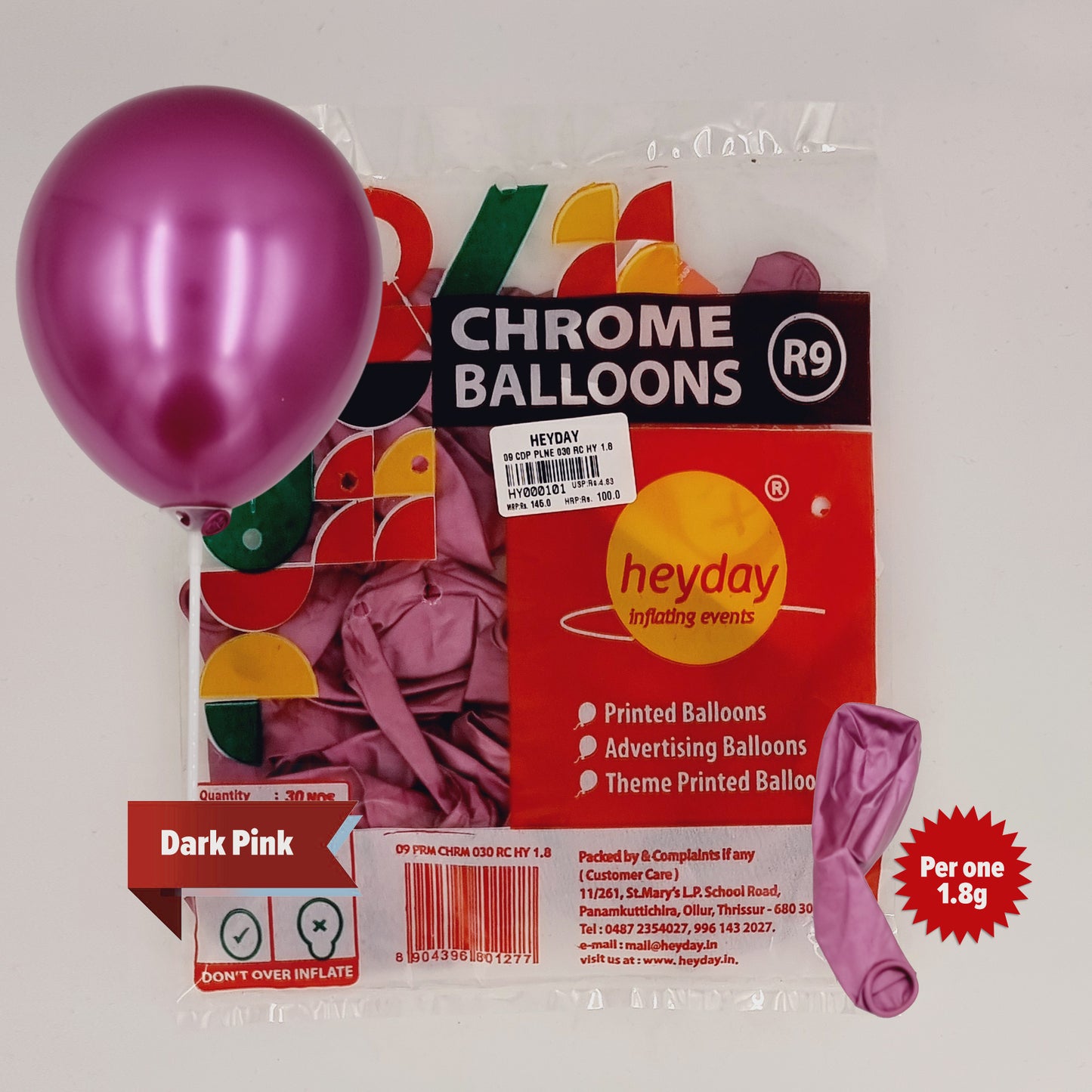 Chrome Balloons