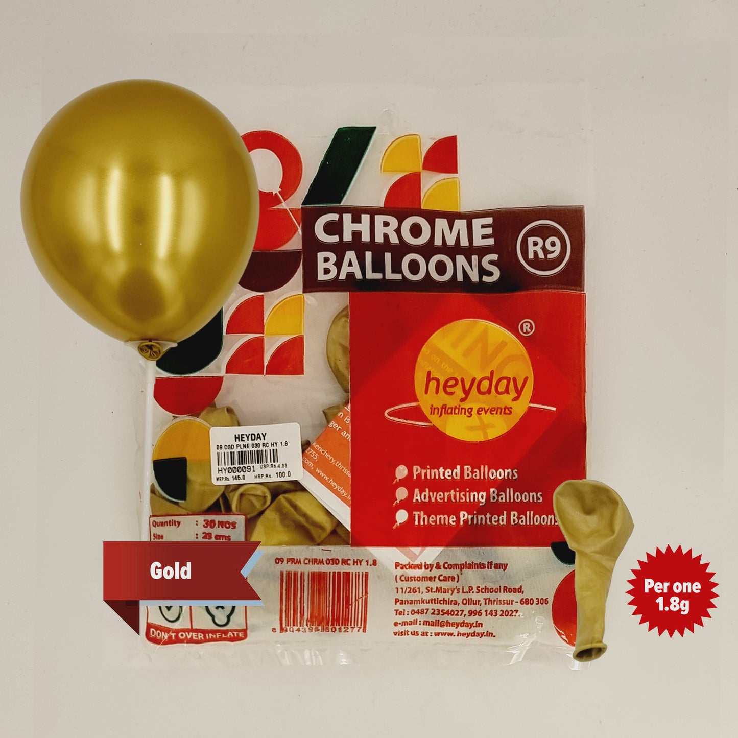 Chrome Balloons