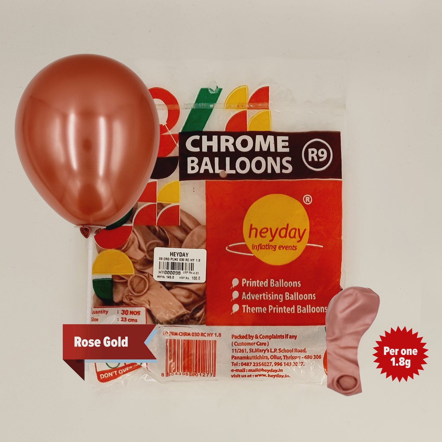 Chrome Balloons