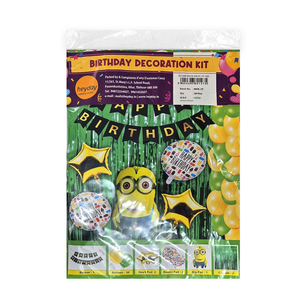 Birthday Combo - Diggi Minion