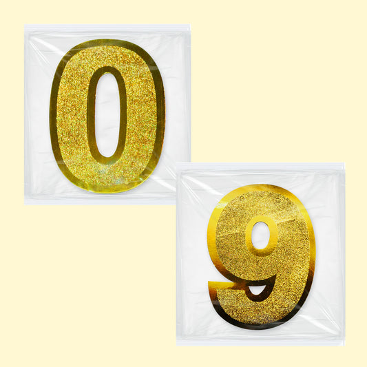 Glitter Numbers