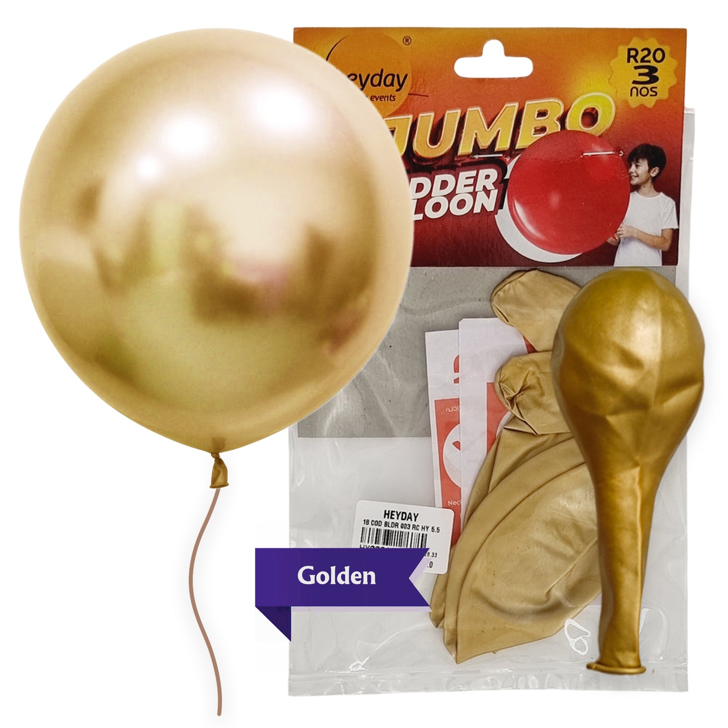 Jumbo Chrome Balloons
