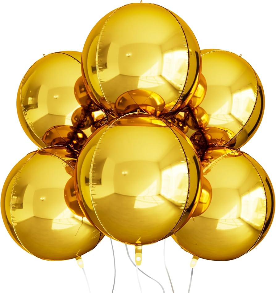 22" Inch Disco Foil Balloons