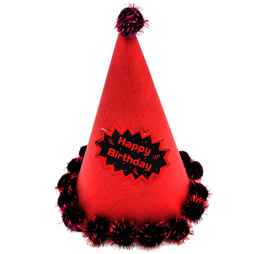 Happy Birthday Glitter Cap