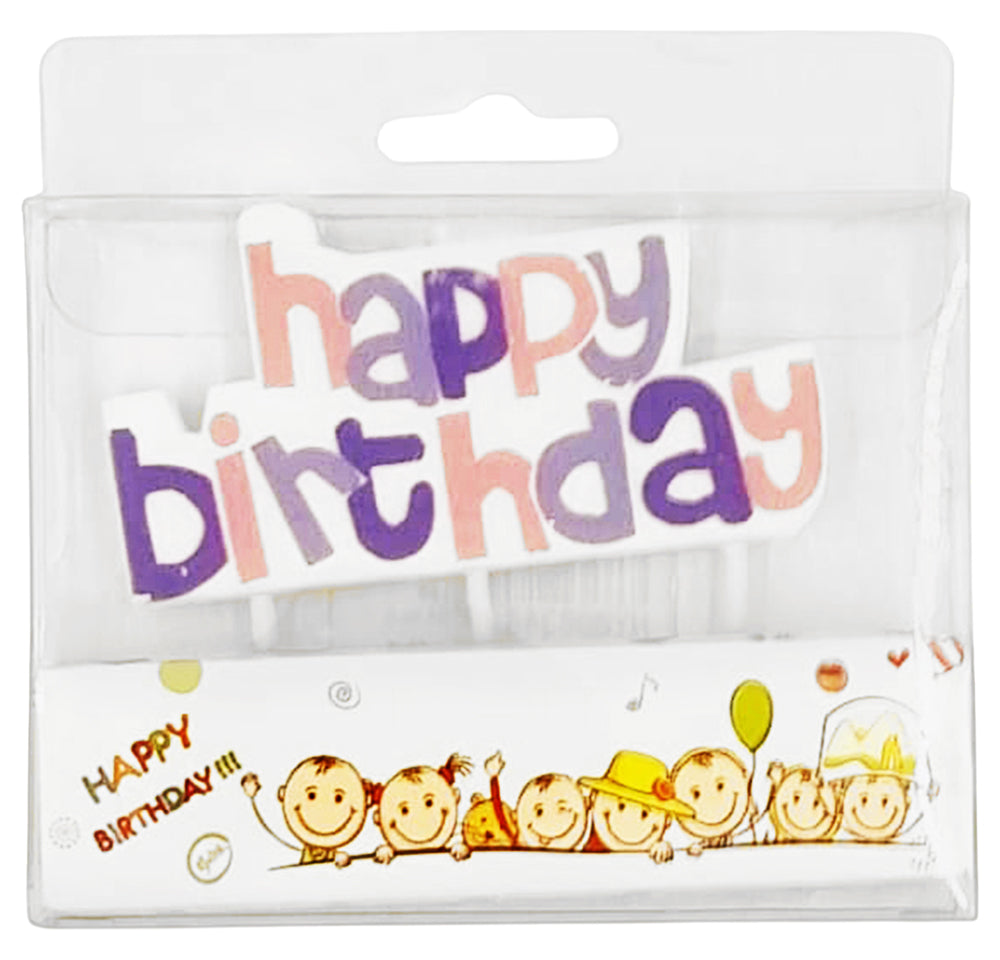 Happy Birthday Candle - Multi