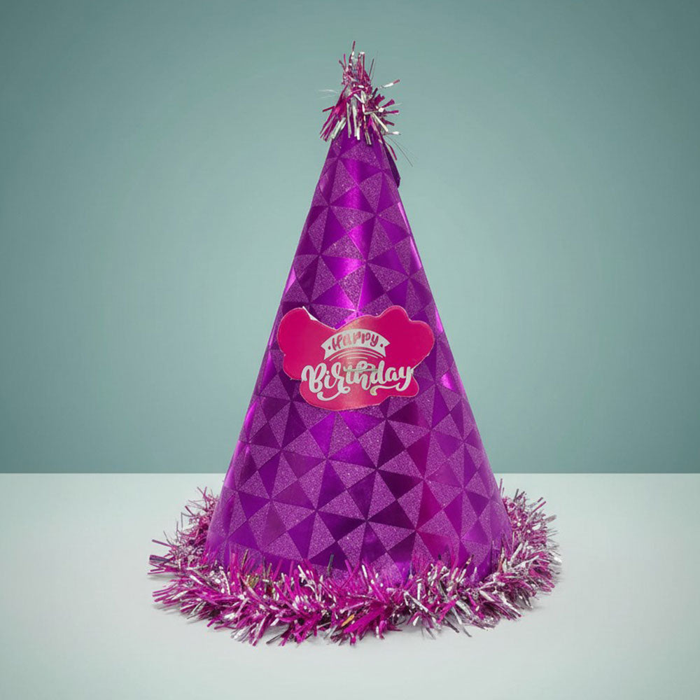 Happy Birthday Glitter Cap