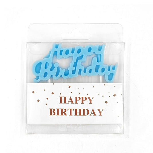 Happy Birthday - Pastel Candle