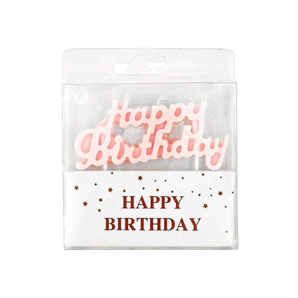 Happy Birthday - Pastel Candle