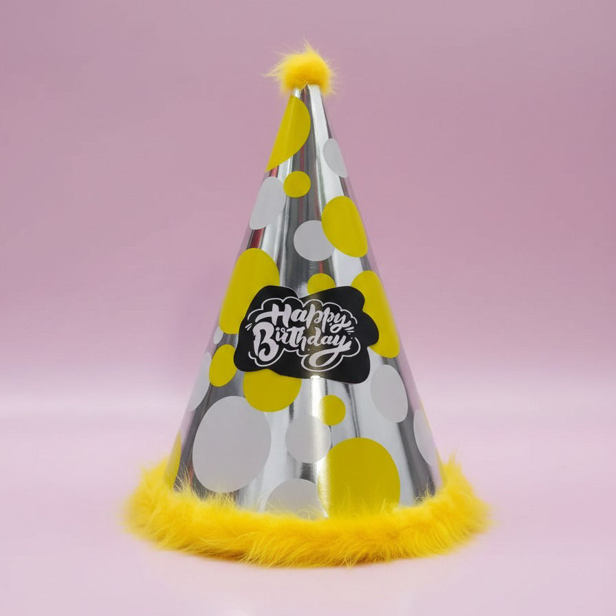 Happy Birthday Polka Dot Cap