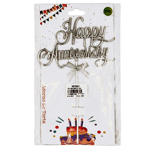 Cake Top Happy Anniversary