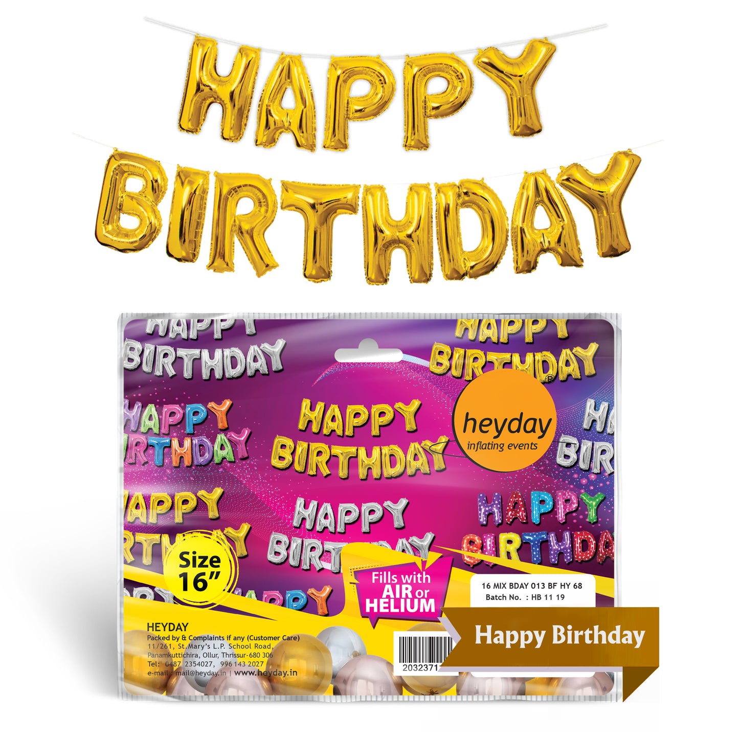 16" Foil Balloons