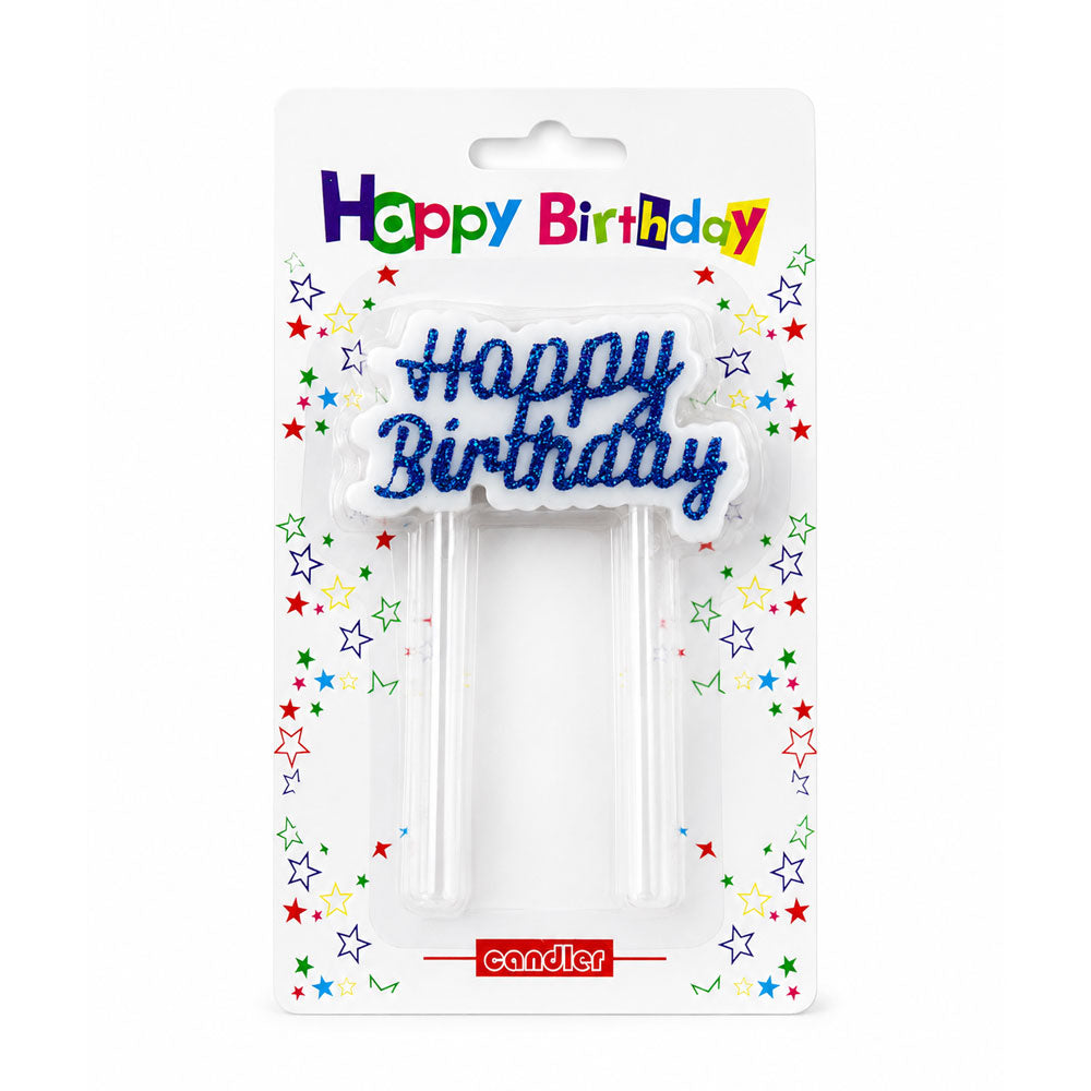 Happy Birthday Cake Top Candle