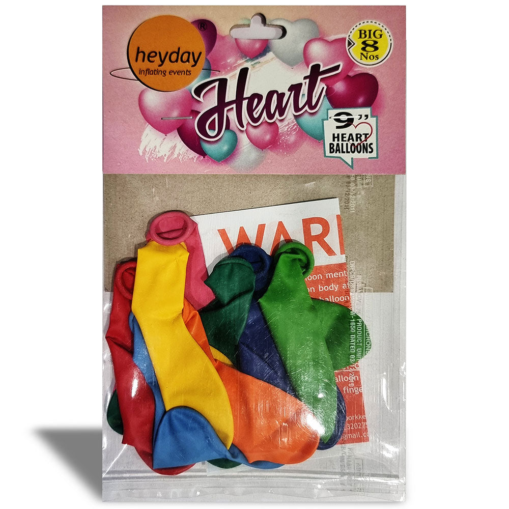 Heart Plain Balloons