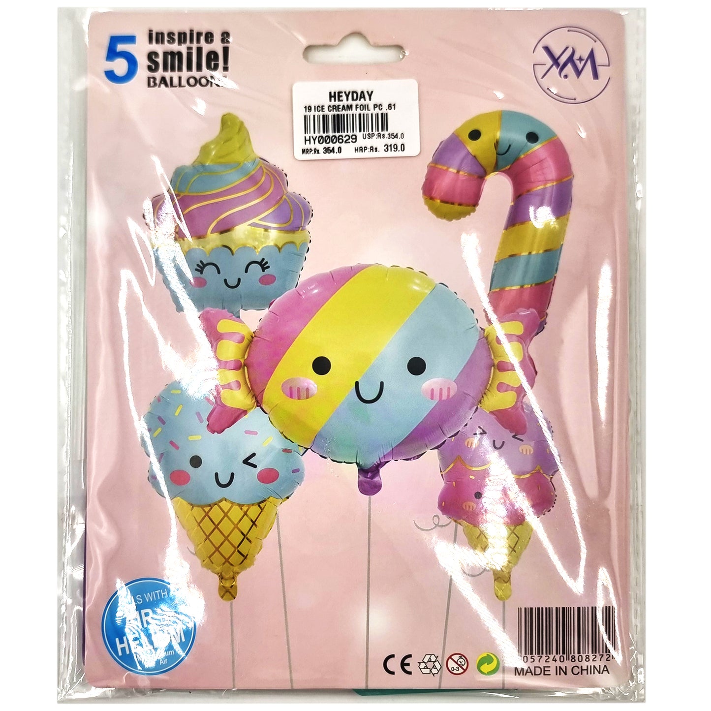 Ice Cream Foil Balloon