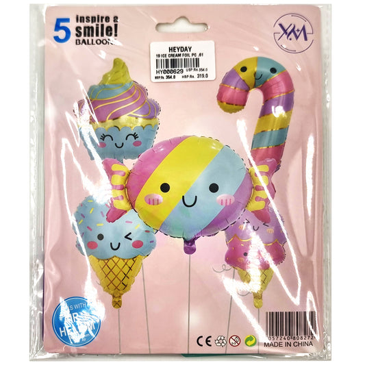 Ice Cream Foil Balloon