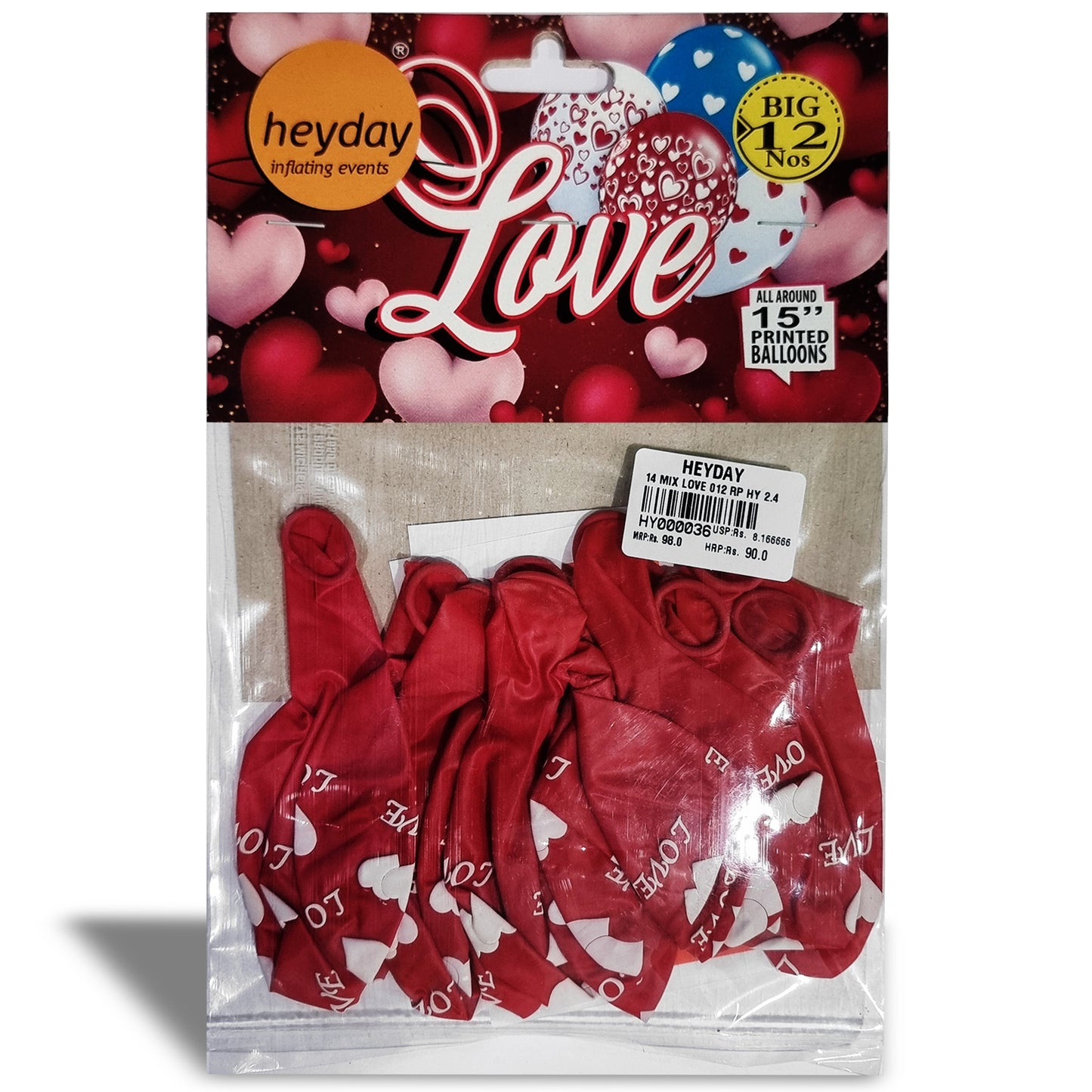 Love Theme Balloons