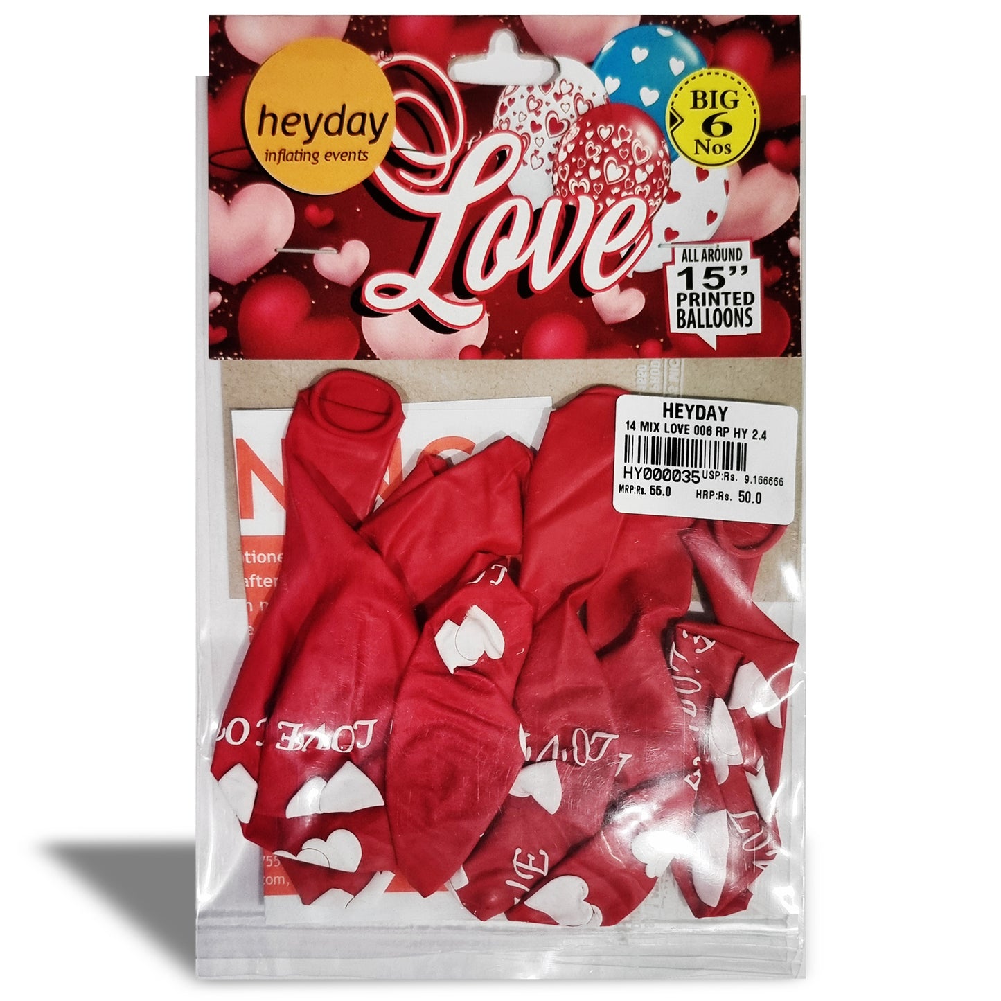 Love Theme Balloons