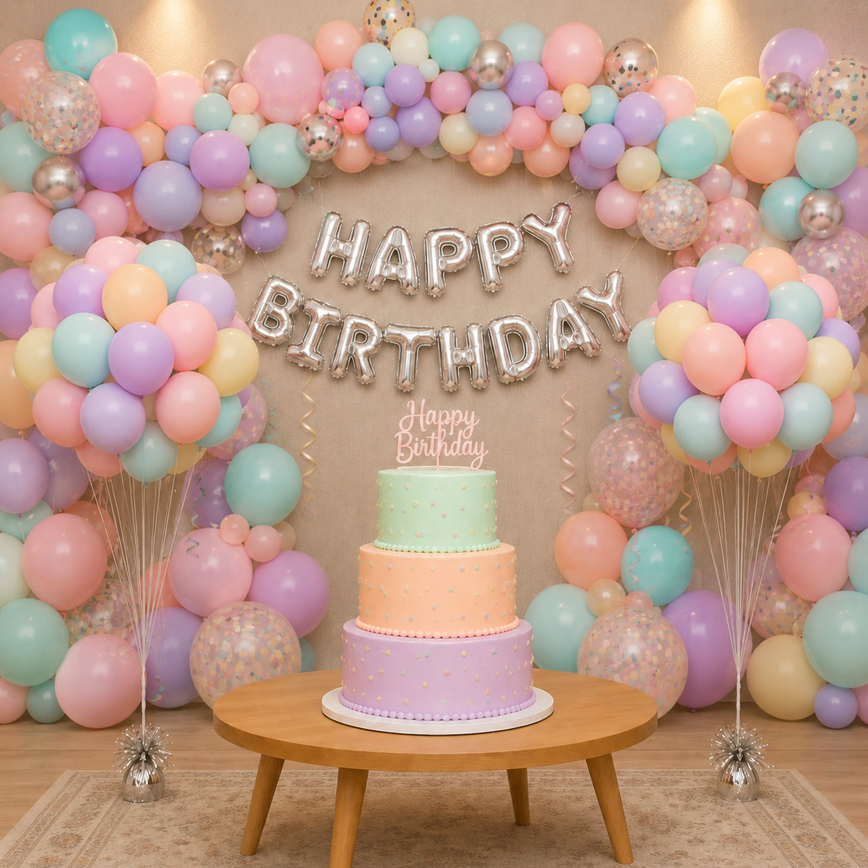 Pastel Macaron Balloons