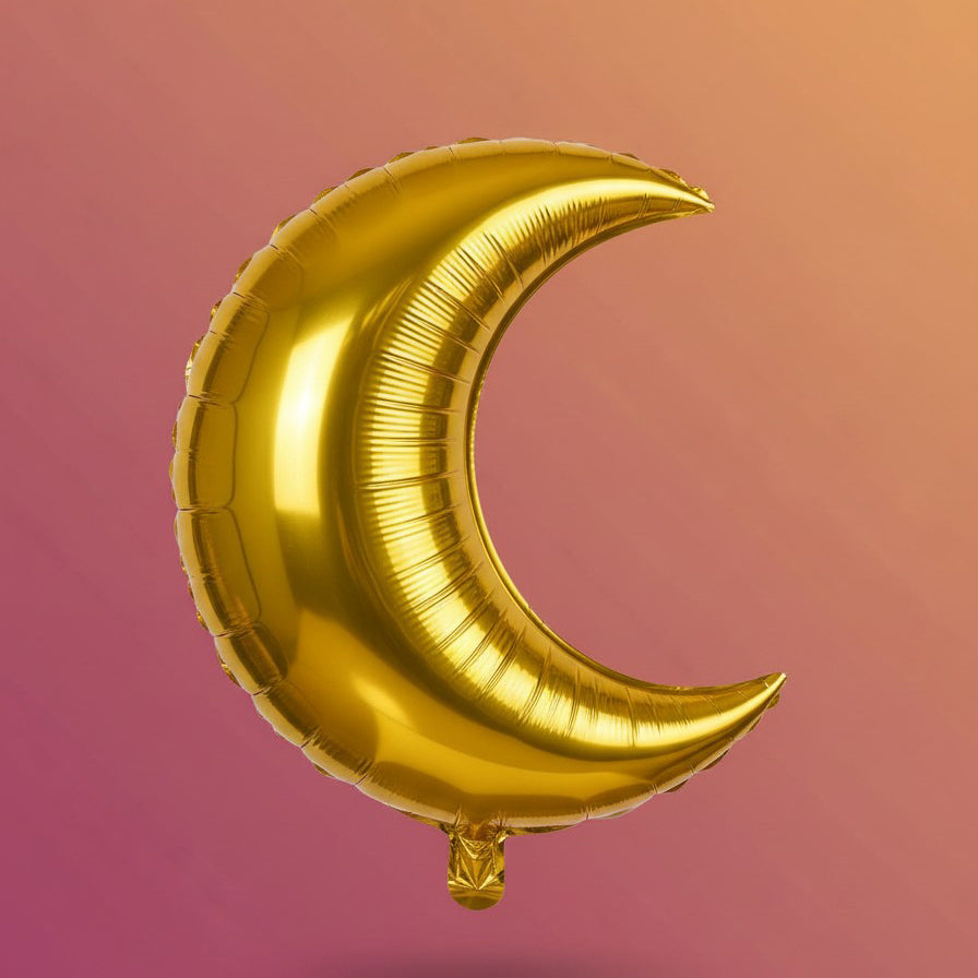 18" Moon Foil Balloons