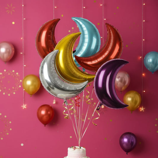 18" Moon Foil Balloons