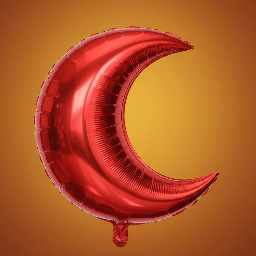 18" Moon Foil Balloons