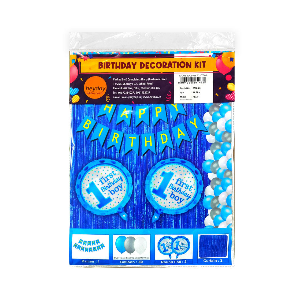 Birthday Combo - No: 1 Boy