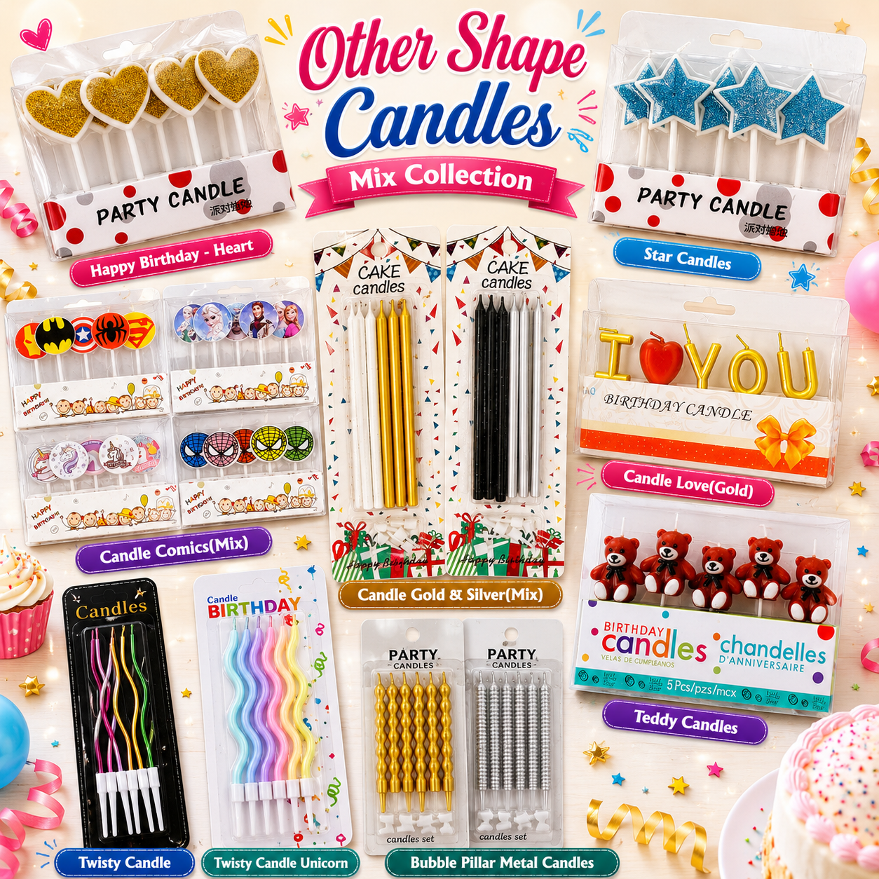Other Shape Candles