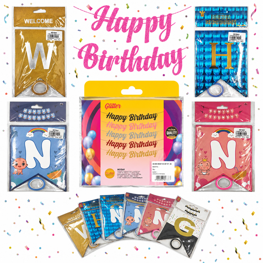 Paper Letter Banners