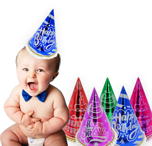 Birthday Lace Cap Medium- 10 Nos