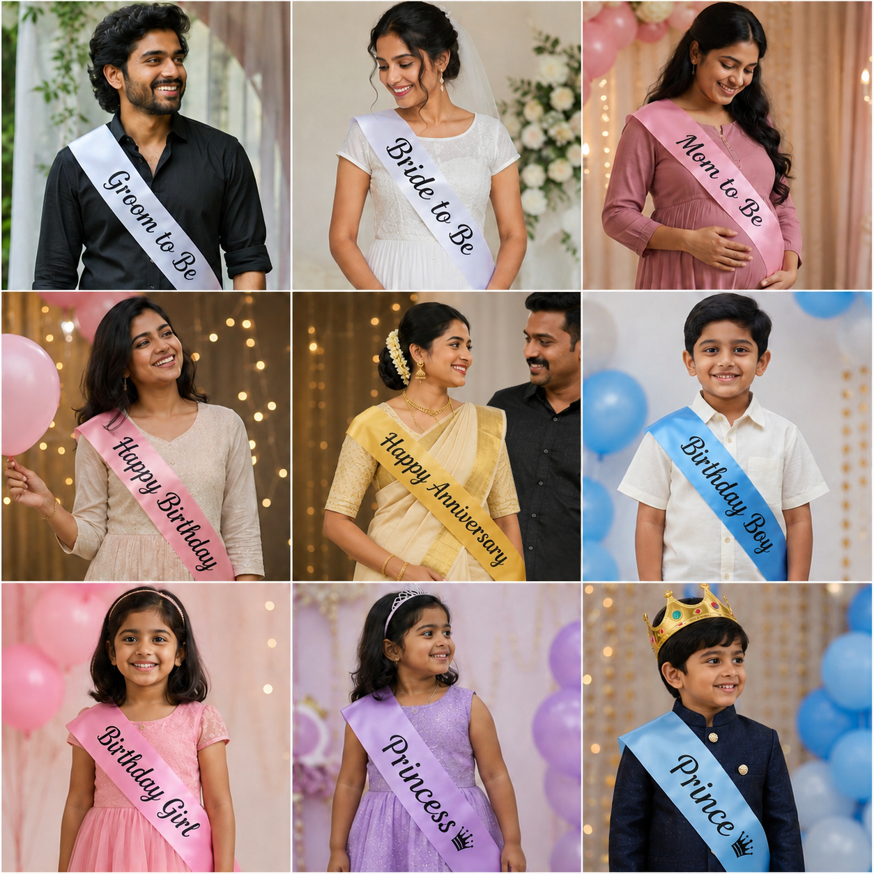 Sashes